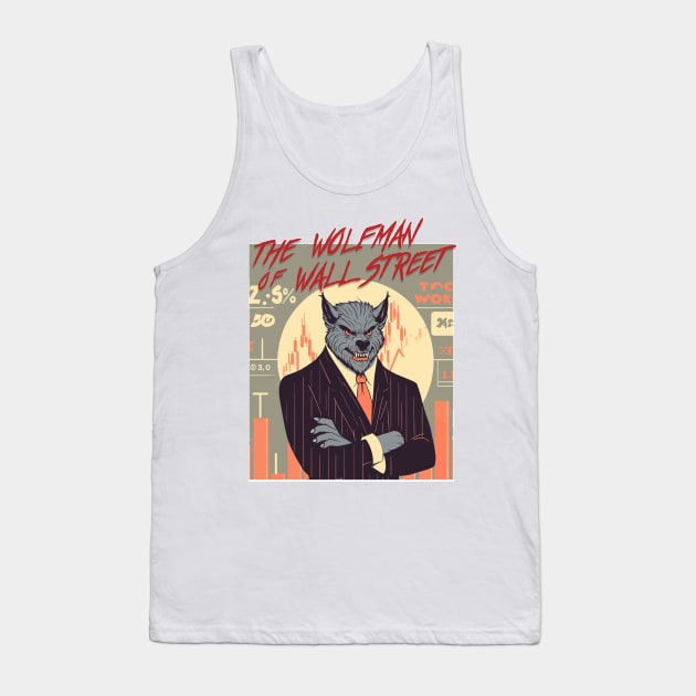 The wolfman of street Tank Top by Setmo